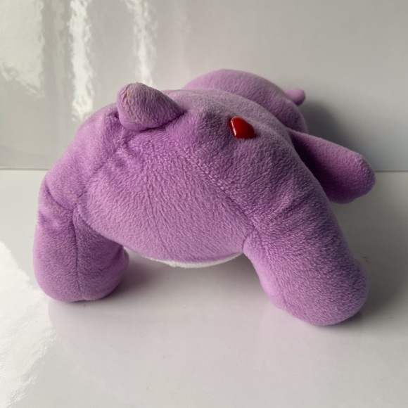 Care Bear 2002 vintage lavender plush 9” - Picture 4 of 7